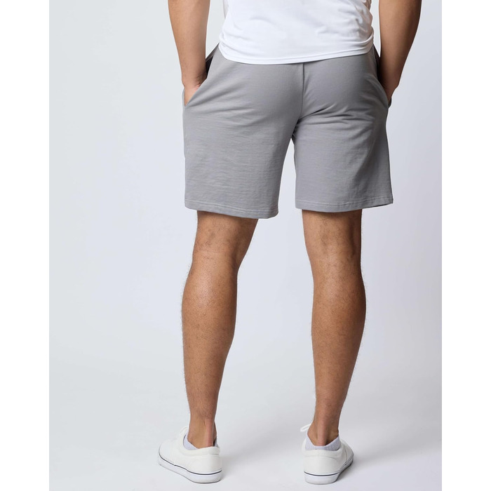 Чоловічий комплект Real Essentials: 3 футболки з бавовни, 22.9 см, French Terry, світшот з кишенями (доступний у розмірах Big & Tall), комплект 4 (Спортивний, повсякденний, M, Set 7)