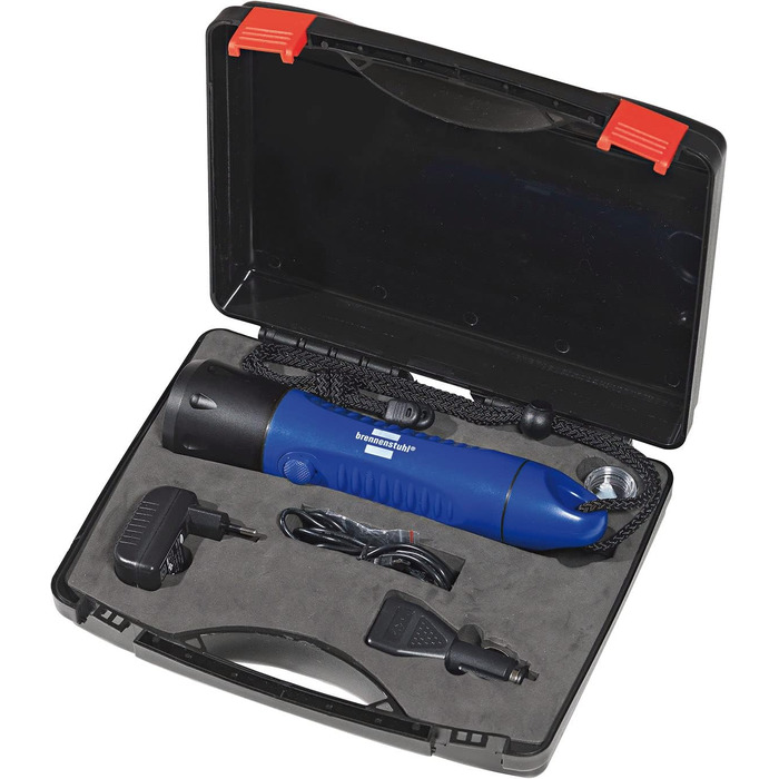 Ліхтар налобний Brennenstuhl Mistral Tauch, синій, 420 люмен