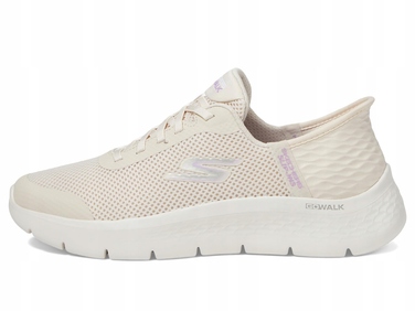 Жіночі спортивні кросівки Skechers, бежеві, текстильні, розмір 40