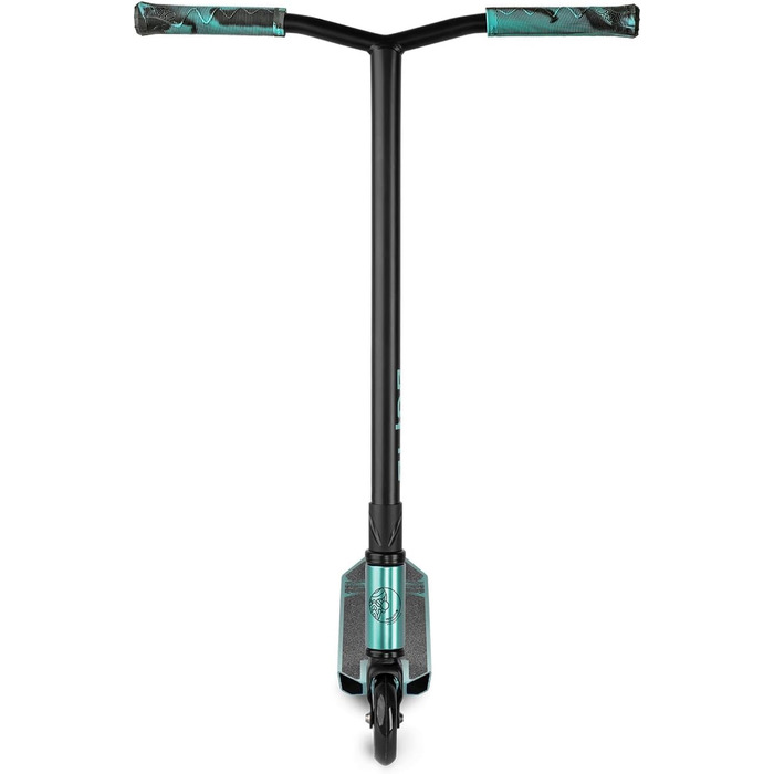 Movino Glide Stunt Scooter: професійний фристайл ролер з колесами 100 мм, дека з алюмінію 6061, вантажопідйомність 100 кг (Glide - блакитний)