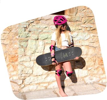 Шолом велосипедний дитячий Crazy Safety COOL S.W.A.T. 6-12 років, з USB ліхтарем, розмір M (54-58 см), біло-блакитний графіті