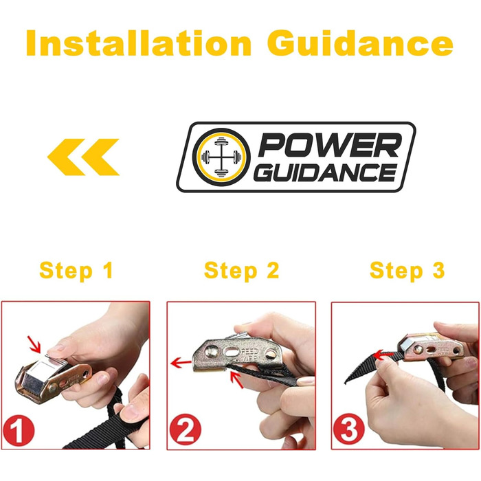 Дерев'яні гімнастичні кільця POWER GUIDANCE з регульованими ременями для дому, кросфіту, підтягувань та силових тренувань