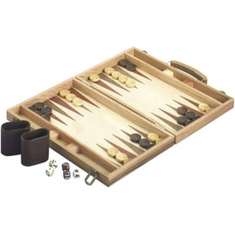 Набір для гри в нарди VEDES Natural Games, 38x26,5x5 см, FSC