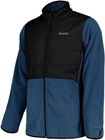 Чоловіча флісова куртка Columbia Basin Butte Full Zip, чорна, розмір XXL