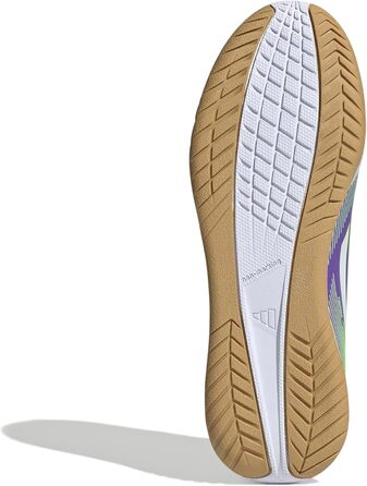 Дитячі футбольні бутси adidas F50 Club Indoor для залу, 34 EU, Purple Rush/Cloud White/Lucid Lemon