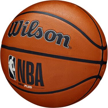 Баскетбольний м’яч Wilson NBA Drv Plus 5, коричневий, універсальний