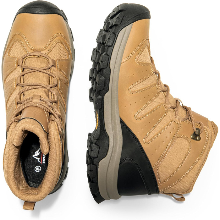 Чоловічі трекінгові черевики NORTIV 8, водонепроникні, пісочний, 42 EU