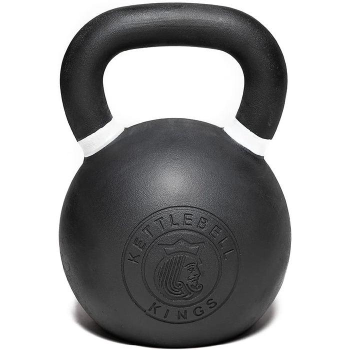 Kettlebell Kings гиря з порошковим покриттям для жінок і чоловіків, довговічна сталева гиря