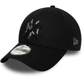 Кепка New Era New York Yankees 9forty Adjustable Camo Infill, розмір універсальний, чорний