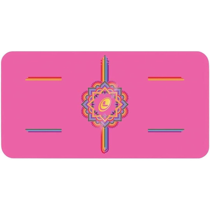 Йога-пад Liforme Grateful Pink – екологічний, нековзний килимок для колін, ліктів та долонь, біорозкладний, з унікальною системою вирівнювання