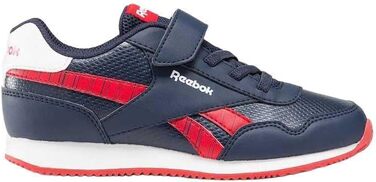 Дитячі кросівки Reebok Royal Cl Jog 3.0 для малюків, крейдово-білі, розмір 27.5 EU (Vectornavy, Vectorred, White)