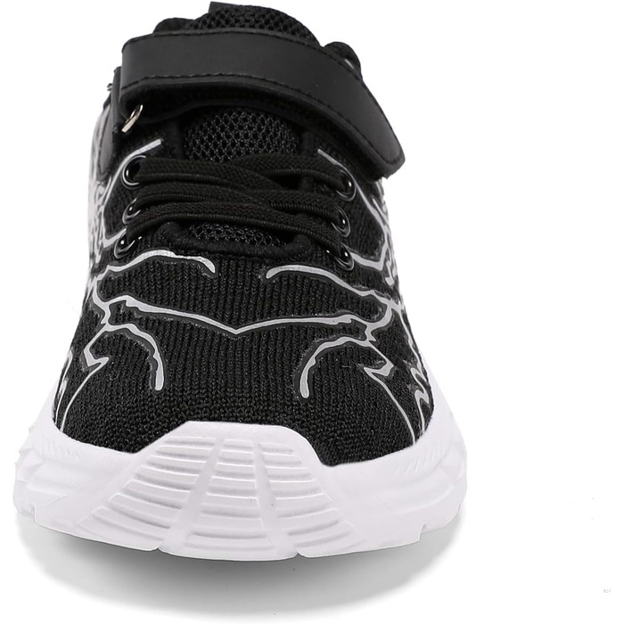 Дитячі спортивні кросівки для хлопчиків та дівчаток. Легкі, дихаючі кросівки для тенісу, бігу та фітнесу. Чорний, зелений, чорний/сірий кольори. Розмір EU 28