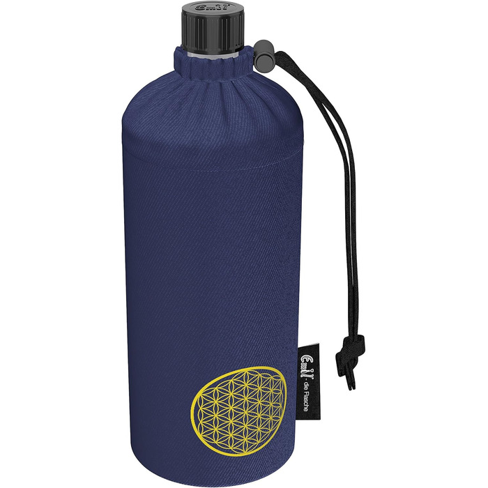 Дитяча скляна пляшка Emil BIO Energy 0,6 л, ізольована, для школи, спорту, для хлопчиків і дівчаток