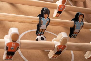Дитячий настільний футбол Smoby Click and Goal, дерев'яний