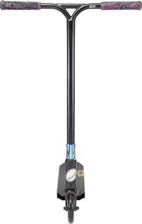 Трюковий самокат STAR SCOOTER Pro Sport 120мм для дітей від 7 років і дорослих, алюмінієвий, чорний/хром, напівпрофесійний
