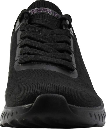 Жіночі кросівки Skechers Bob's Squad Chaos Face-Off, бежевий колір, текстиль (розмір 42 EU, Wide Fit, Black Engineered Knit Trim)