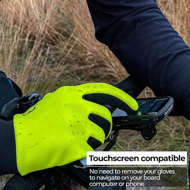 Велосипедні рукавички BBB ControZone Unisex, XXL (Неоновий жовтий)