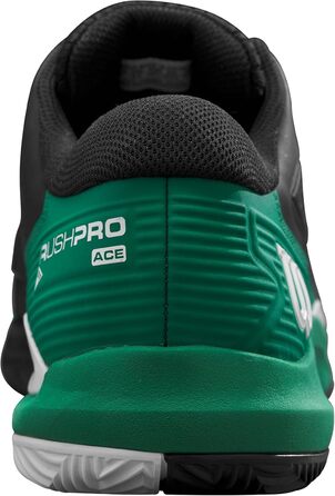 Тенісне взуття Wilson Rush Pro Ace Clay для ґрунту, чорний/білий, 44 EU
