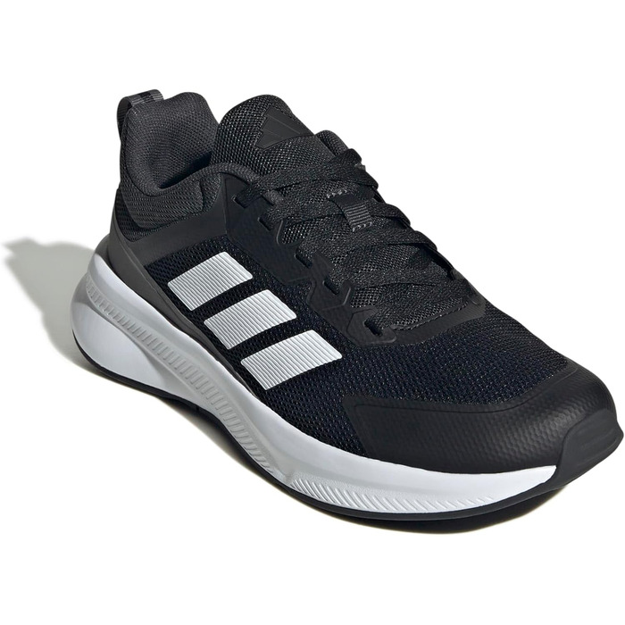 Дитячі кросівки Adidas Fortarun 4.0 для дітей, розмір 36 2/3 EU, чорний, білий, карбон