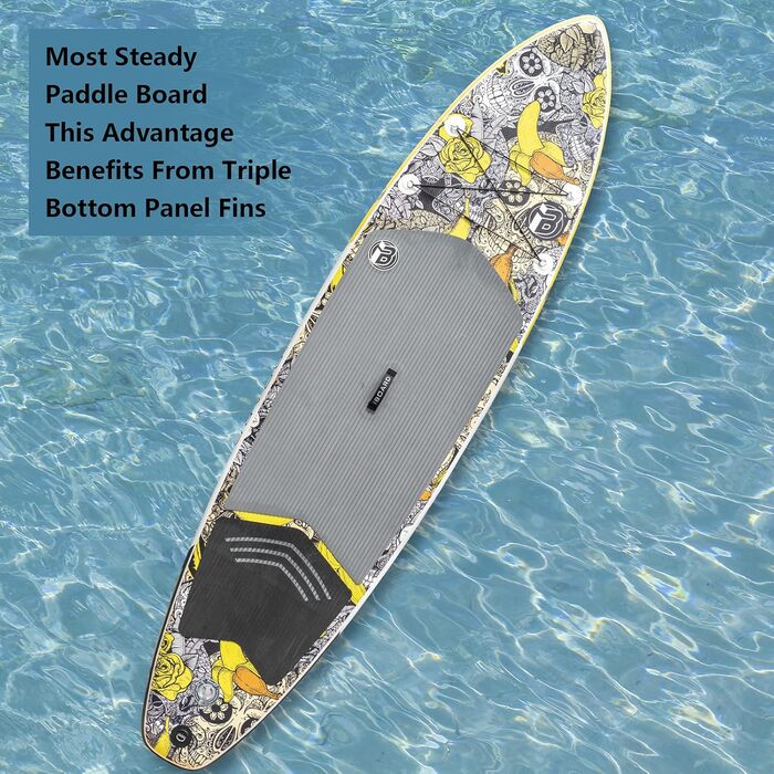 Надувна SUP-дошка iBOARD 11×32×6 дюймів з комплектом аксесуарів