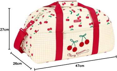 Спортивна сумка Safta Cherry, 50×26×20 см, багатокольорова, стандарт, стиль кежуал