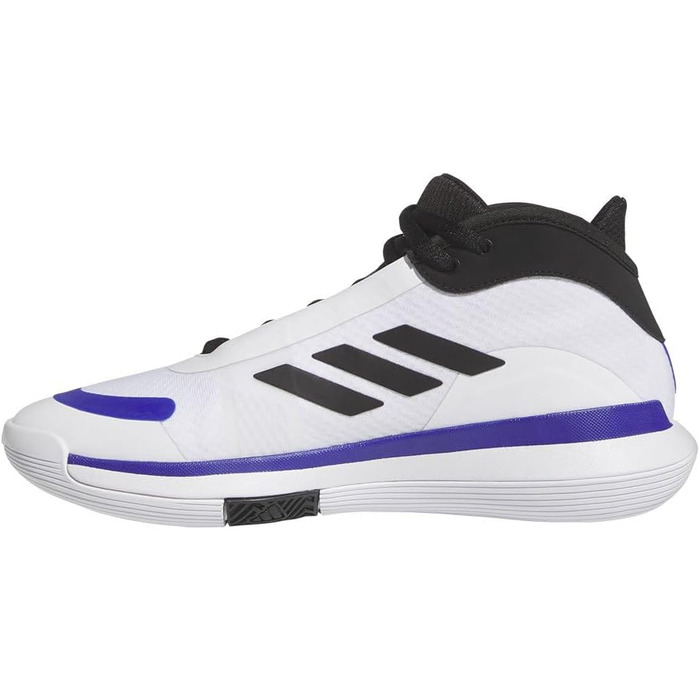 Кросівки Adidas Bounce Legends Low Unisex для баскетболу, 42 EU, Cloud White/Core Black/Lucid Blue
