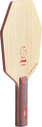 Настільна ракетка STIGA Clipper Cybershape Offensive 7-шарова, максимальна швидкість та точність