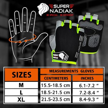 Велосипедні рукавички літнього сезону: півпальчикові рукавички для їзди на велосипеді для жінок та чоловіків. Підходять для MTB, BMX, фітнесу. Розмір XL, чорний/зелений