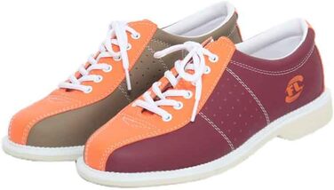 Веакам Боулінг-шоу для чоловіків та жінок, фітнес-тренажери, модні зручні кросівки для правшів та лівшів, початківців, 34 EU, помаранчевий