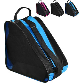 Сумка для роликів та ковзанів для дітей. Сумка для роликів Inliner, Ice Skate Bag, Skischuhtasche, Rollschuhtasche (Блакитна)
