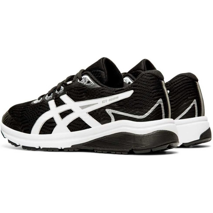 Дитячі кросівки ASICS GT-1000 8 GS чорного та білого кольорів, 35 EU