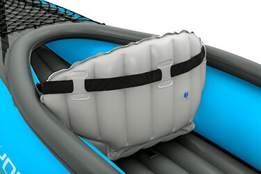 Надувний каяк Bestway Hydro-Force Cove Champion X2, 331x88x45 см, комплект з веслами і насосом