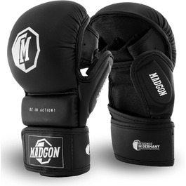 MADGON рукавички для MMA та спарингу з товстою підкладкою, для боксу, кікбоксингу, бойових мистецтв, з мішечком, преміум матеріал