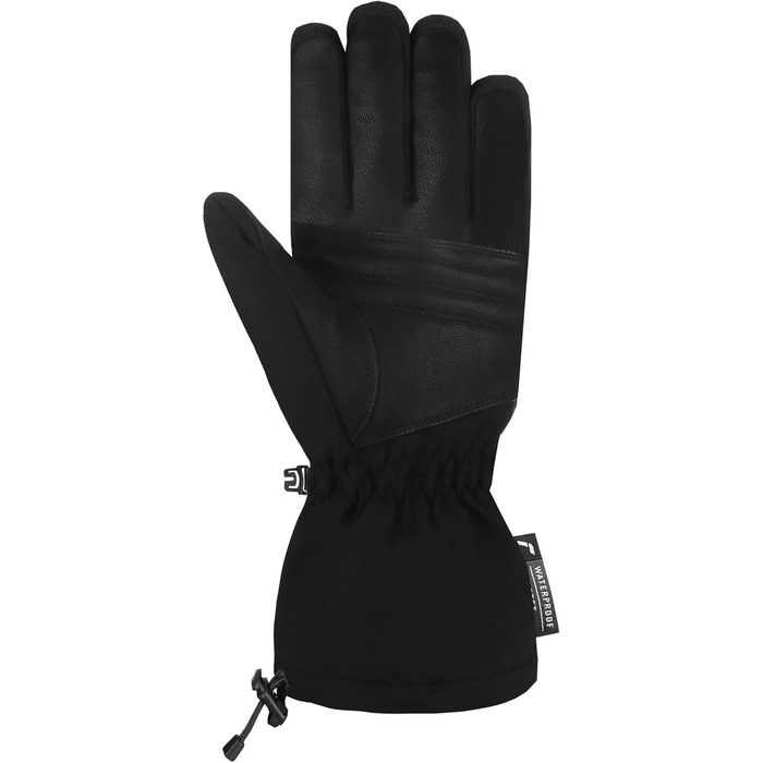 Чоловічі лижні рукавички Reusch Conan R-Tex XT, чорні-білі, розмір 7, водонепроникні