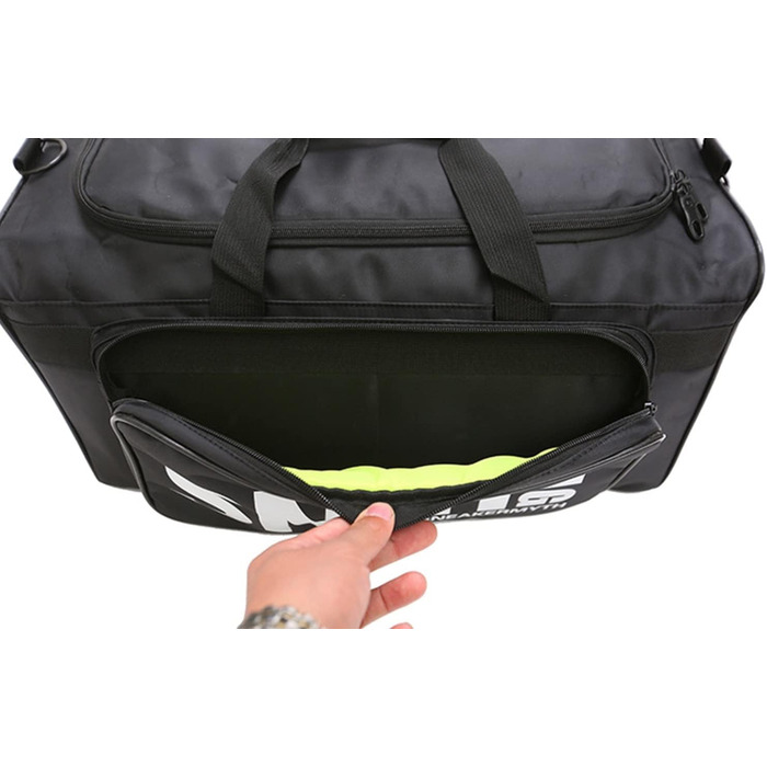 Спортивна сумка ARTFILIF з 3 відділеннями для подорожей та тренувань (білий/опільний сад)