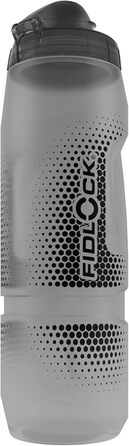 Пляшка Fidlock Twist для води 600/800 мл, прозора, чорна, змінна, без конектора