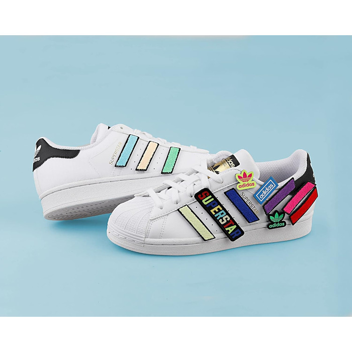 Дитячі кросівки adidas Superstar J, білі (36 2/3 EU), артикул Q47342