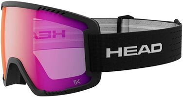 HEAD Contex Pro 5k - унісекс гірськолижні та сноуборд окуляри (1 шт.) червоний/чорний