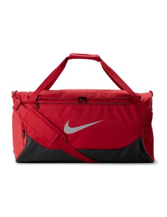 Спортивна сумка Nike Brasilia M - X Duffel, червона (Tough Red/Black/Reflect Silver), універсальний розмір