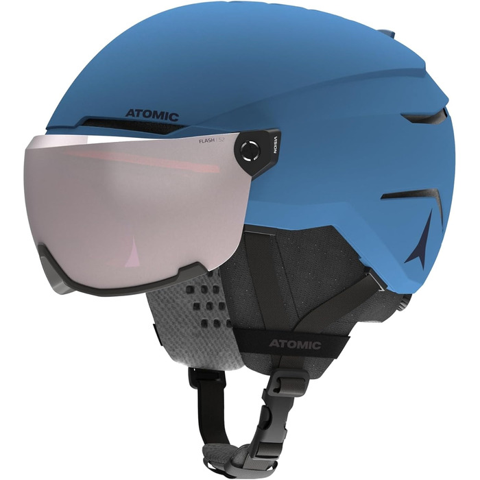 Гірськолижний шолом ATOMIC Savor Visor JR синій 51-55 см