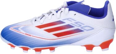 Бутси для футболу Adidas F50 League Unisex Multi Ground, 33 EU, Cloud White/Solar Red/Lucid Blue