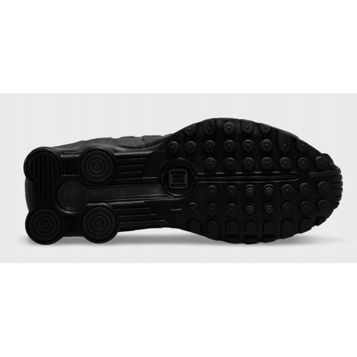 Кросівки Nike Shox R4 (GS) жіночі/підліткові, чорні, комфортні, р. 37,5