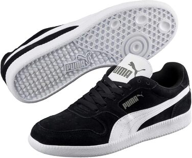 Кросівки Puma Icra Trainer SD унісекс, чорно-білі, розмір 45 EU