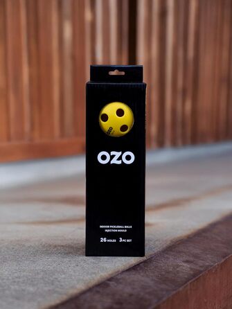 Набір м'ячів для піклболу OZO для залу, 6 шт.