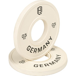 Професійні фракційні диски HQ Germany 50 мм, 0,5-2,5 кг, набір, ±10 г, для змагань