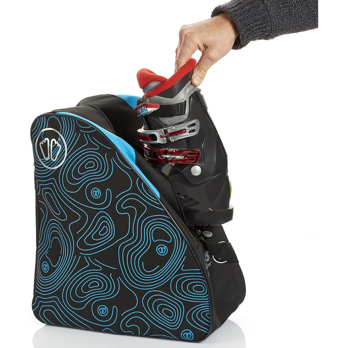 Сумка для гірськолижних черевиків SIDAS, білий колір, 40 x 42.5 x 24 см