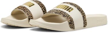 Жіночі шльопанці PUMA Leadcat 2.0 Animal Flair, розмір 35.5 EU, колір Alpine Snow Puma Gold