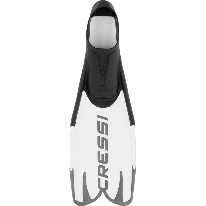 Ласти Cressi Agua Pro Vollfußflosse (36/37, білі) - професійні ласти для плавання та дайвінгу