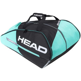 Сумка для паделу HEAD Tour Team Monstercombi, чорна/м'ятна, універсальний розмір