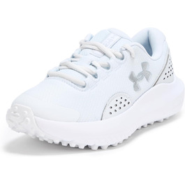 Жіночі гольф-кеди Under Armour Surge, 41 EU, сірий, білий, металевий срібло